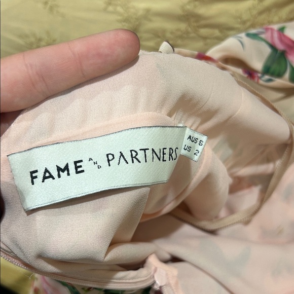 New Fame and Partners Floral Pink Maxi Dress - Picture 16 of 16